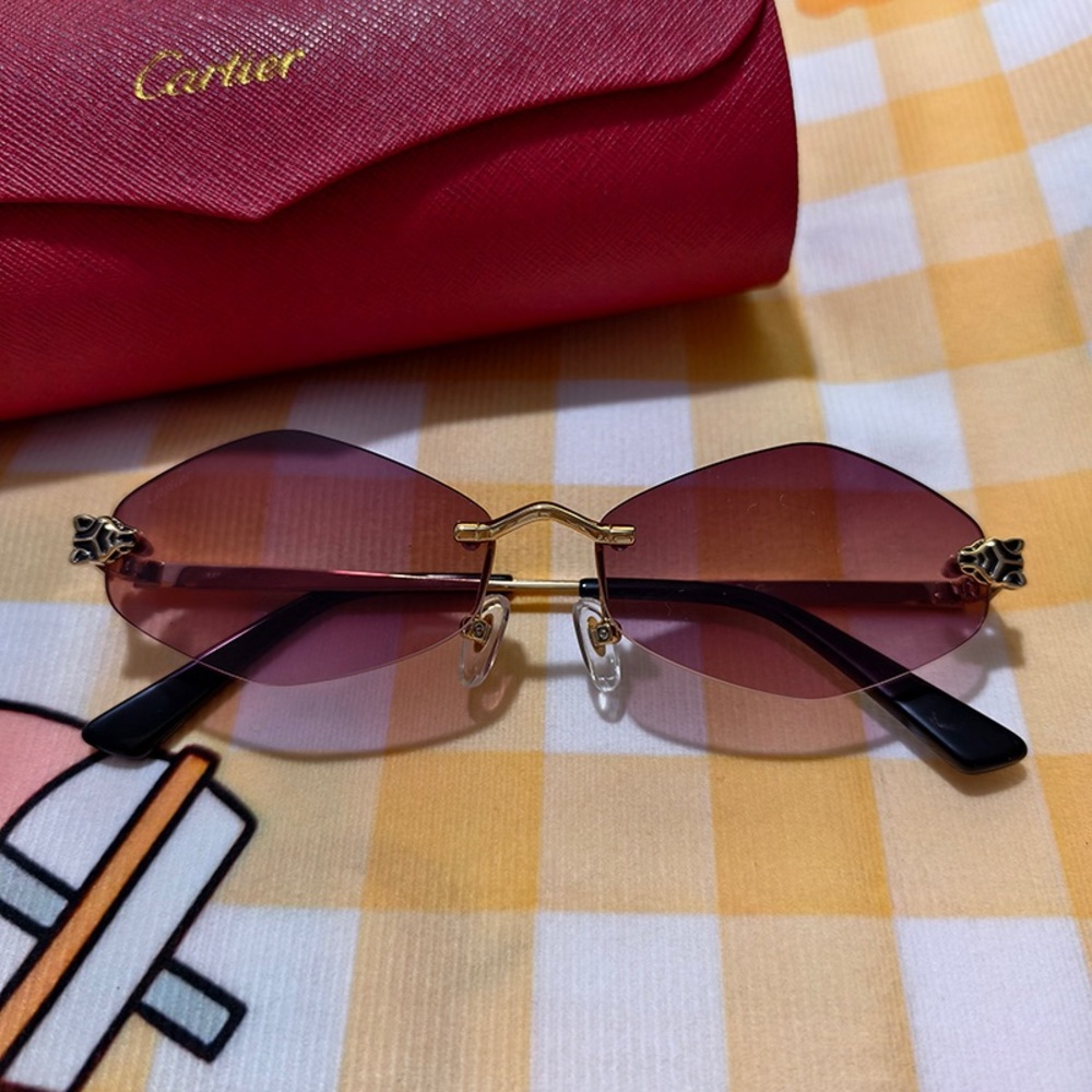 Cartier Pink Sunglasses